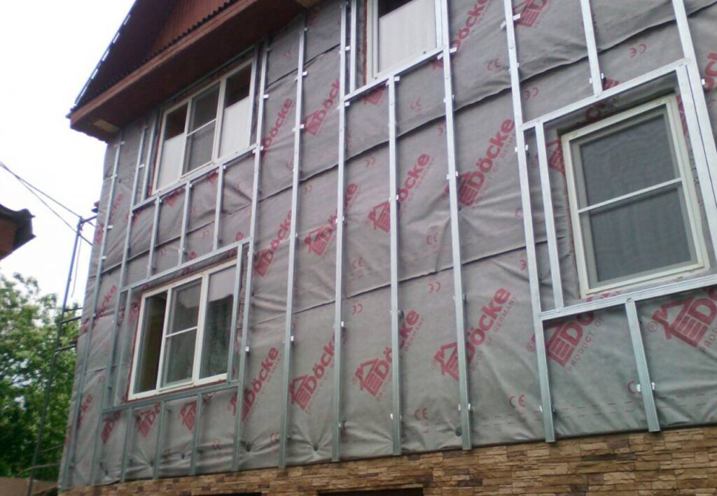 Подготовка фасада под сайдинг