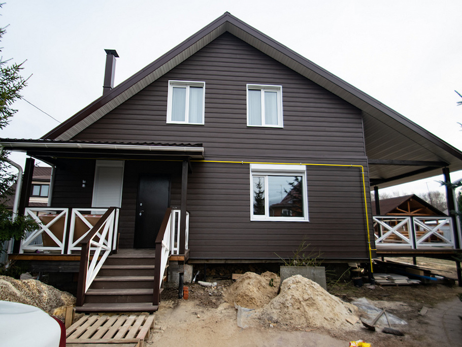 Завершение и сдача объекта по монтажу сайдинга