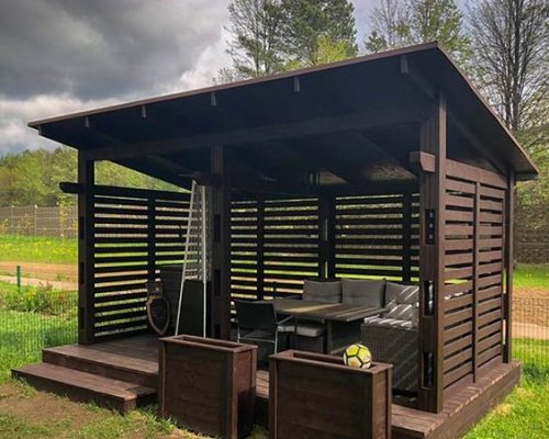 Строительство беседок под ключ в Беларуси